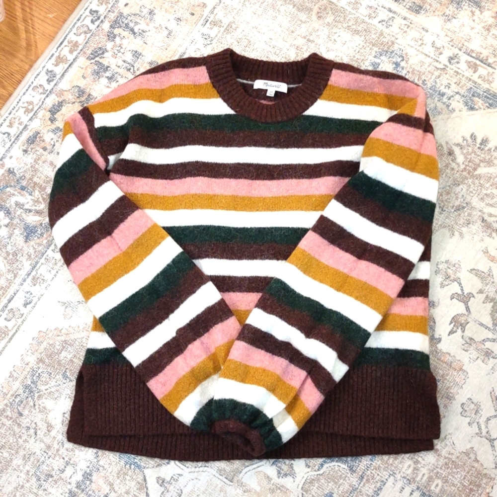Madewell balloon sleeve sweater